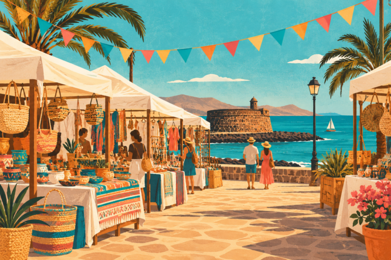 Markt: Mercadillo der Fiestas Peña del Mar – Plaza de El Castillo, Caleta de Fuste, 8. Oktober 2026