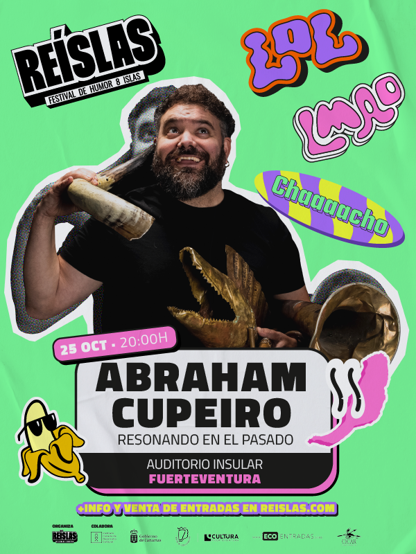 Musica: Abraham Cupeiro – Resonando in passato – Auditorium Insular di Fuerteventura, Puerto del Rosario, 25 ottobre 2026