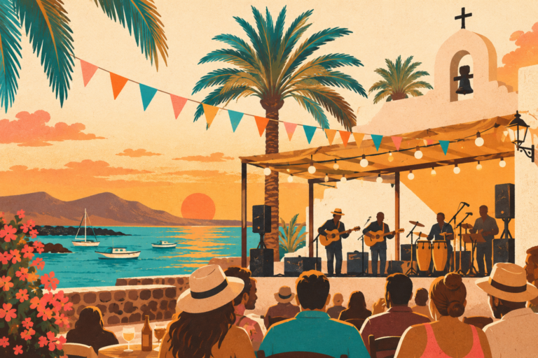 Musik: Dúo Gente Nueva und Orquesta Jacomar – Centro ciudadano de Puerto Lajas, 12. Oktober 2026