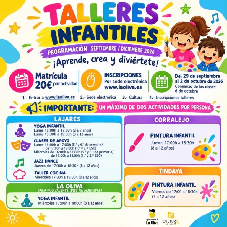 Musik: HiFi-Bühne für Kinder und Erwachsene – Centro ciudadano de Puerto Lajas, 9. Oktober 2026
