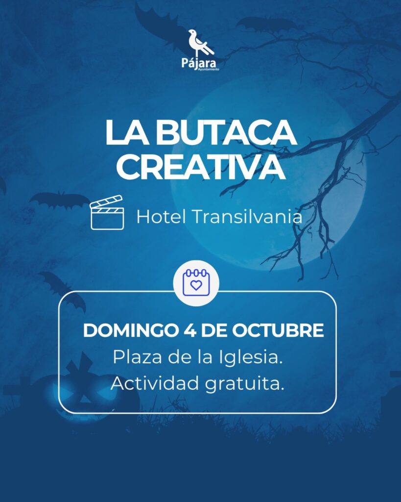 Filmvorführung: Hotel Transilvania – Plaza de la Iglesia de La Lajita, Pájara, 4. Oktober 2026