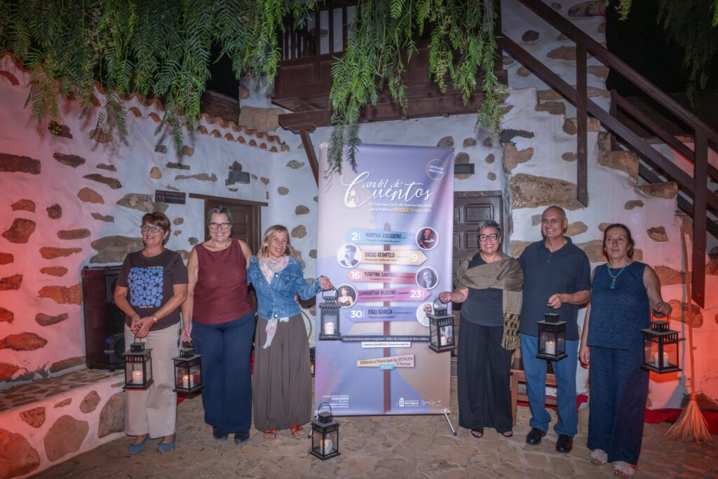 Kultur: Candil de Cuentos – Diego Reinfeld – Biblioteca Municipal de Antigua, 9. Ottobre 2026