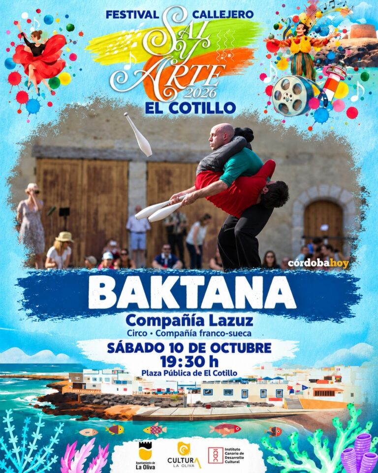 Zirkus: Baktana – Plaza Pública El Cotillo, El Muellito, 10. October 2026