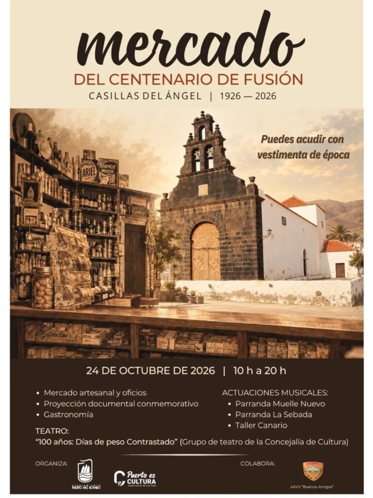 Theater: 100 años: Días de peso contrastado – Casillas del Ángel, Puerto del Rosario, 24. Oktober 2026