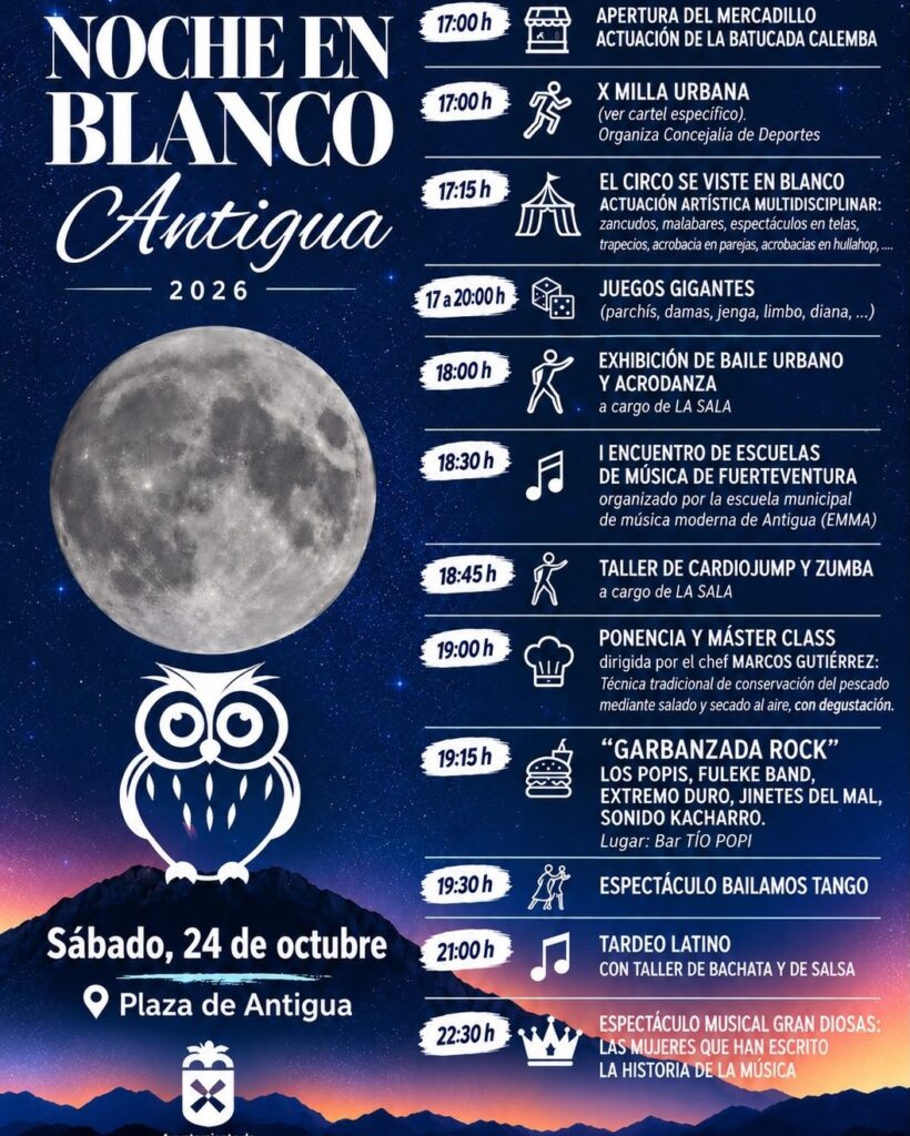 Markt: Mercadillo – Plaza de Antigua, 24. Oktober 2026