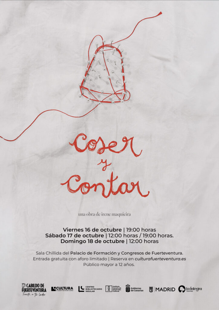 Objekttheater: Coser y cantar – Palacio de Formación y Congresos, Puerto del Rosario, 17. octubre 2026