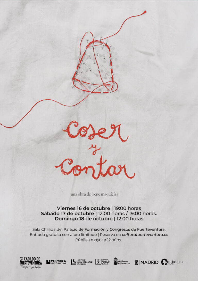 Objekttheater: Coser y cantar – Palacio de Formación y Congresos, Puerto del Rosario, 16. Ottobre 2026
