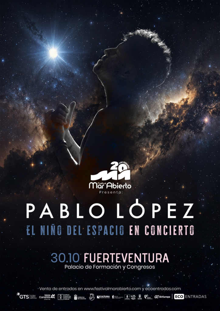 Konzert: Pablo López – El Niño del Espacio – Palacio de Formación y Congresos, Puerto del Rosario, 30. Oktober 2026