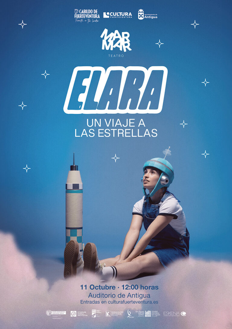 Theater für Kinder: Elara – Ein Ausflug zu den Sternen – Auditorio de Antigua, 11. Oktober 2026