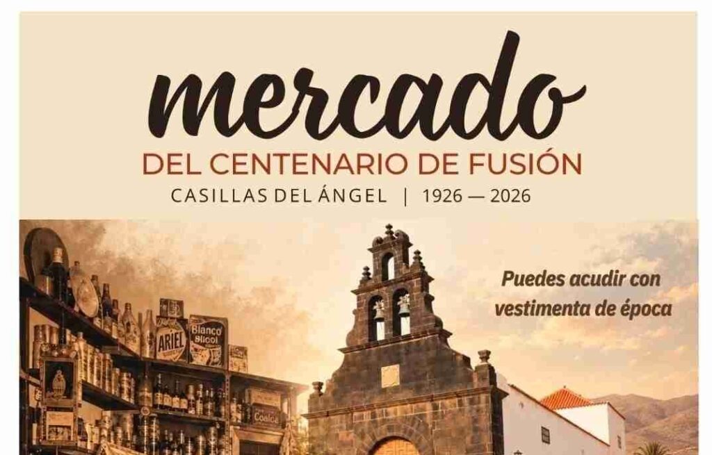 Markt: Mercado del Centenario de Fusión – Casillas del Ángel, Puerto del Rosario, 24. Ottobre 2026