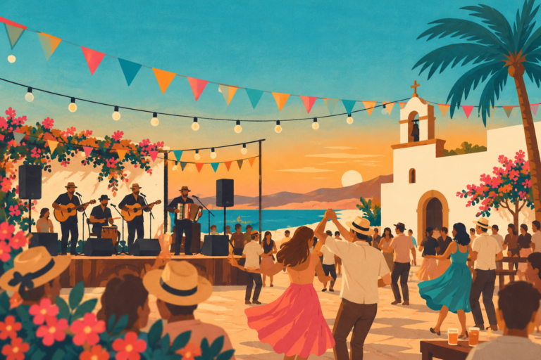 Musik: Los Alisios del Norte und Verbena mit Grupo K-Libre – Centro ciudadano de Puerto Lajas, 9. Oktober 2026