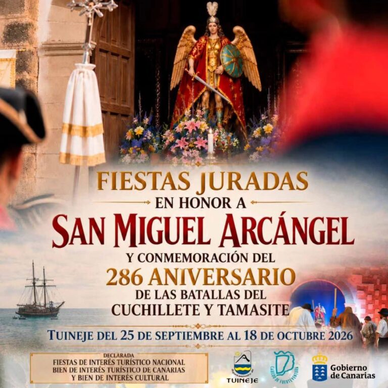 Fiesta: San Miguel Arcángel – Glockengeläut – Tuineje, 6. Oktober 2026