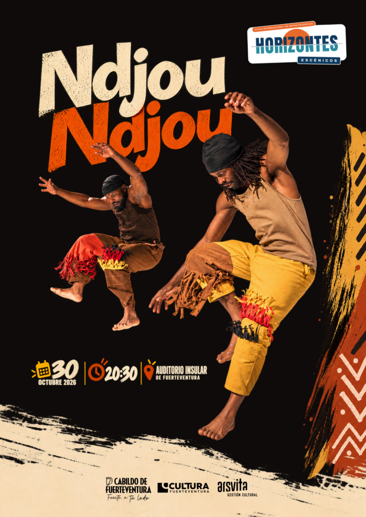 Tanz: Ndjou Ndjou – Auditorio Insular de Fuerteventura, Puerto del Rosario, 30. octobre 2026
