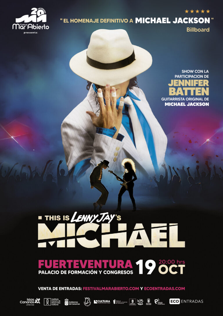 Musica: This Is Michael – Palacio de Formación y Congresos, Puerto del Rosario, 19. Ottobre 2026